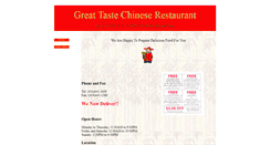 Desktop Screenshot of greattastechinesefood.com